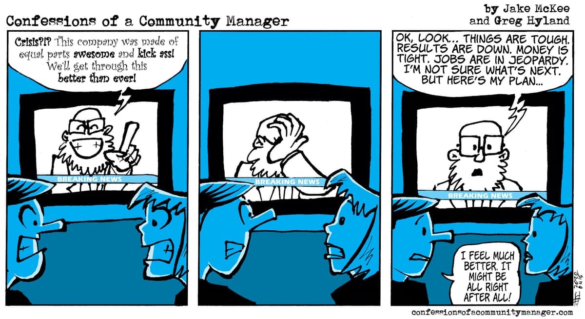 Comic: Honest Leadership