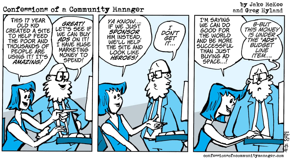 Comic: Marketing for good