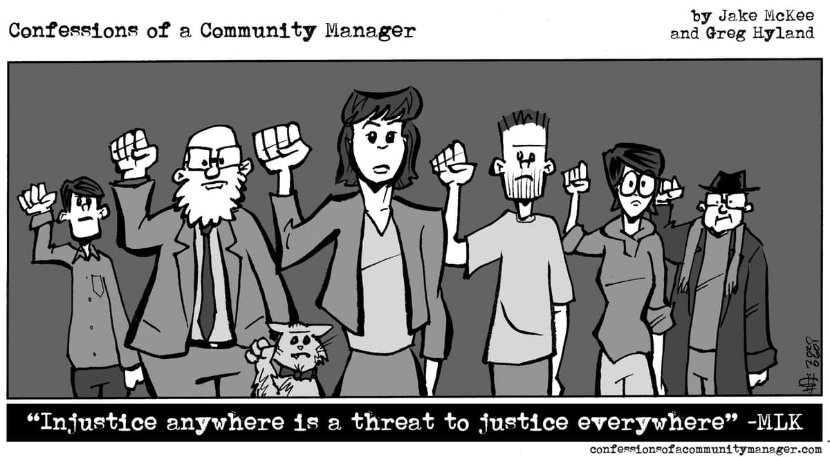 Comic: Enough.